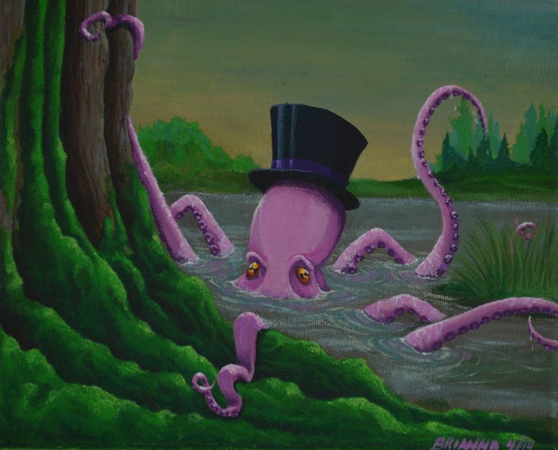 Octopus in a Top Hat
