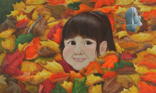 Brianna In The Leaves