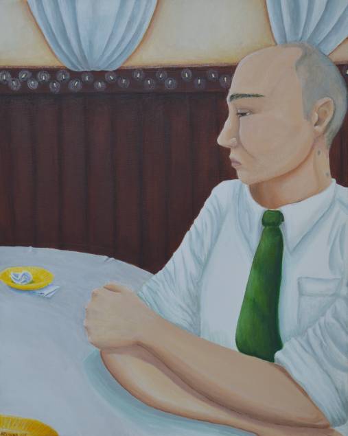 Matt at the Reception